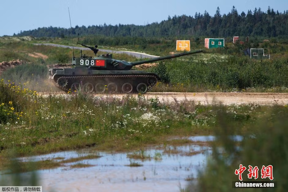 Theo Sina hiện Type 96A Trung Quốc mới lọt vào top 8 xe tăng dẫn đầu tại cuộc đua trong tổng số 13 đội tham gia, lần lượt gồm: Kazakhstan, Nga, Armenia, Trung Quốc, Ấn Độ, Serbia, Kyrgyzstan và Kuwait.