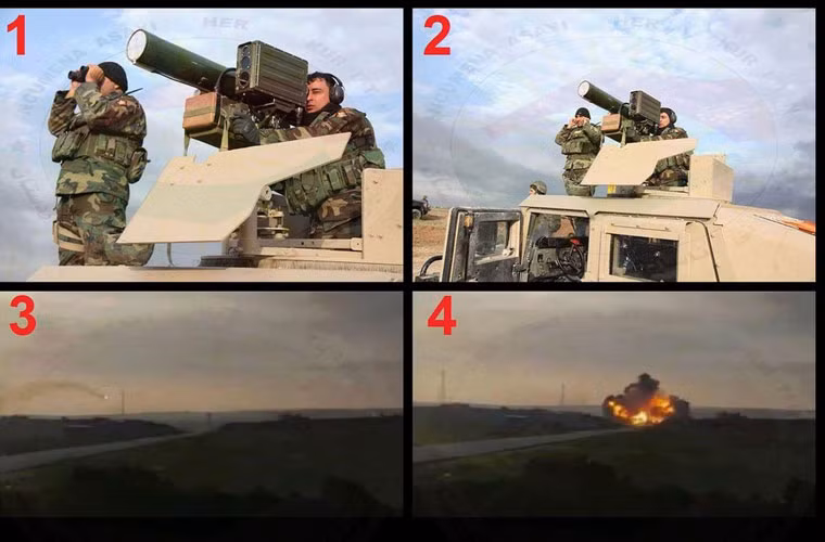 Tên lửa chống tăng HJ-8 nặng 11,2kg, đường kính 120mm, dài 875mm, có thể lắp nhiều loại đầu nổ cho phép tiêu diệt xe tăng, xe thiết giáp, công sự.... Đuôi tên lửa được trang bị hệ thống vạch đường gồm gương và đèn hồng ngoại giúp xạ thủ quan sát đường bay để điều khiển tên lửa bay đến mục tiêu qua hệ thống điều khiển.