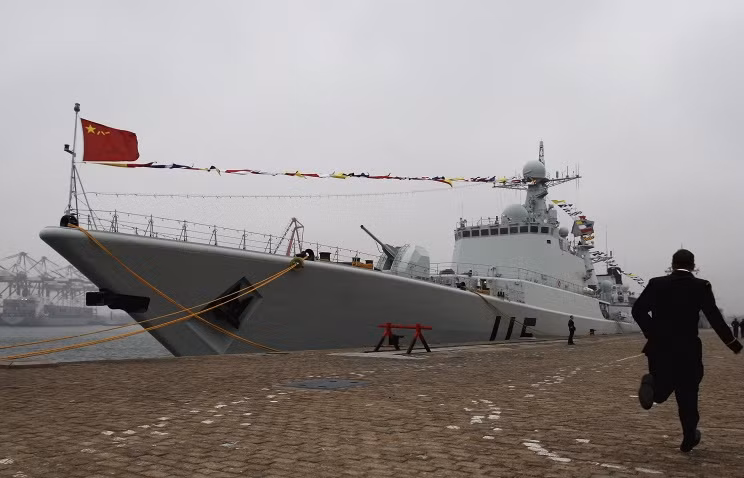 Tàu khu trục tên lửa Thẩm Dương của Trung Quốc. Với số lượng chiến hạm lần này thì Giai đoạn 2 của Joint Sea 2015 sẽ nhiều tàu gấp đôi so với Giai đoạn 1.