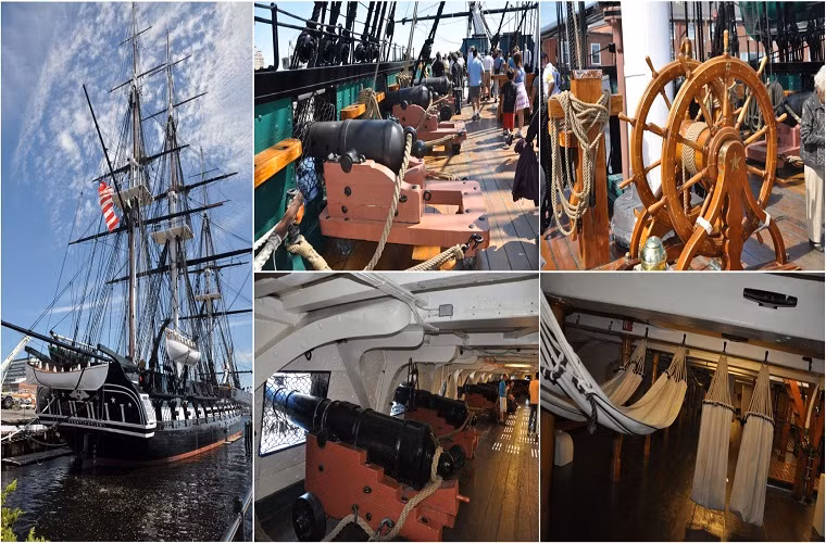 Hiện tại tàu USS Constitution vẫn được neo tại cầu cảng của Hải quân Mỹ ở Boston, và mở cửa cho du khách tham quan trong quanh năm.