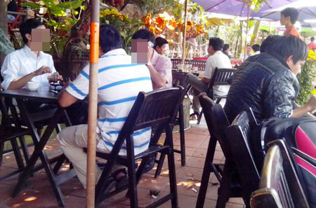 Can Tho soi tim cong chuc la ca quan ca phe