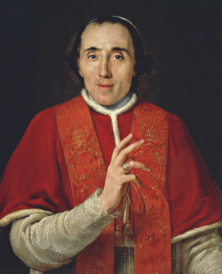 Trong số này nổi tiếng nhất là trong chuyến hành trình băng qua dãy Alps, Giáo hoàng Pius VII bị tắc ruột và rơi vào tình trạng mê sảng sau khi lên cơn sốt.