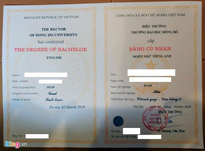 Hieu truong bi bat, bang do Dai hoc Dong Do cap co con gia tri?-Hinh-2