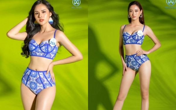 Ở phần chụp hình bikini, bạn gái Trọng Đại lộ rõ khuyết điểm trong cách pose dáng. Mặc dù đã có kinh nghiệm chinh chiến ở những cuộc thi sắc đẹp trước đó. Huyền Trang vẫn không cải thiện được kỹ năng này. Còn Thùy Linh vẫn thi hút mọi ánh nhìn với thân hình nóng bỏng cùng biểu cảnh lạnh lùng.