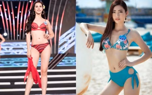 Được biết, bạn gái Trọng Đại bị loại khỏi Miss World 2019 sau phần thi trình diễn với bikini vì thân hình không mấy săn chắc. Trong khi đó, tân hoa hậu sở hữu thân hình chuẩn không cần chỉnh với số đo ba vòng 88-68-92 và chiều cao 1,77 m. Tại cuộc thi này, Thùy Linh luôn nằm trong số những thí sinh trình diễn catwalk đẹp nhất.
