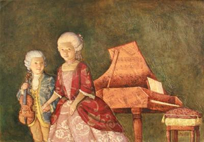 Mozart cũng vì vậy mà luôn kính trọng và tán dương người chị gái có tài năng âm nhạc nhưng không thể theo đuổi đến cùng vì định kiến của xã hội.