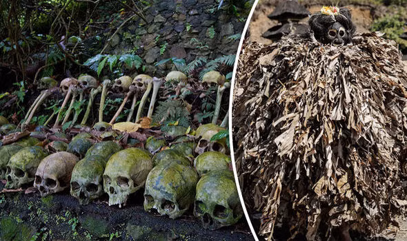 Làng Trunyan ở Bali, Indonesia là một trong những nơi đặc biệt nhất thế giới khi thực hiện tập tục mai táng kỳ lạ tại " đảo sọ người".