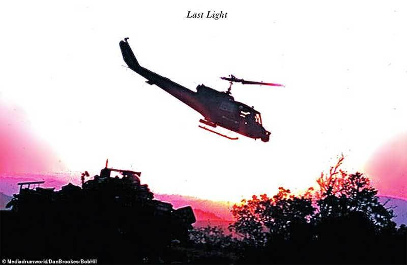 Trực thăng của Mỹ tại chiến trường Việt Nam.