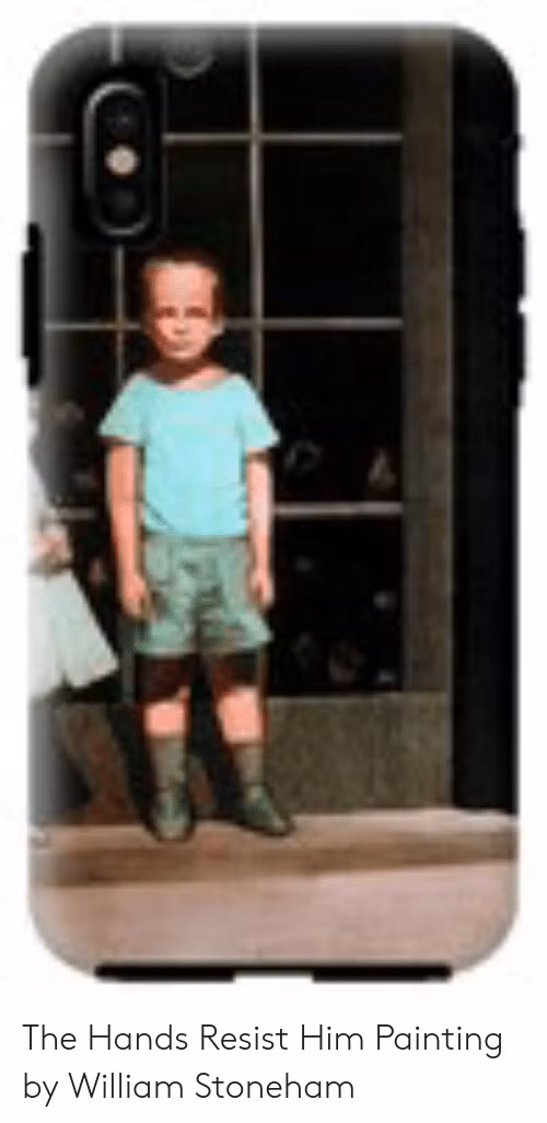 "Khi tôi nhận bức tranh này, tôi nghĩ nó là một tác phẩm nghệ thuật xuất sắc. Tuy nhiên, những đứa trẻ trong bức tranh thường đánh nhau và xuất hiện trong phòng vào buổi tối", người bán bức tranh kể lại câu chuyện con gái 4 tuổi gặp phải.