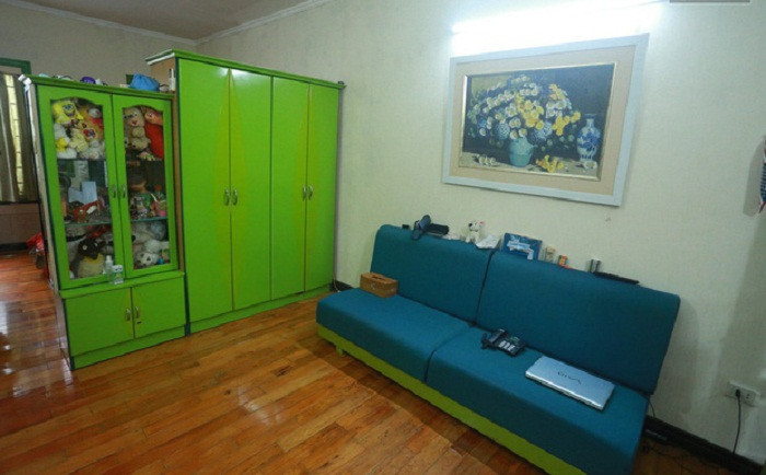 Những đồ vật trong nhà Hoa hậu được sắp đặt gọn gàng.