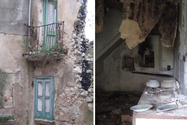 Vì vậy, Romagnano al Monte dần trở thành một "thị trấn ma" không còn một bóng người nào.