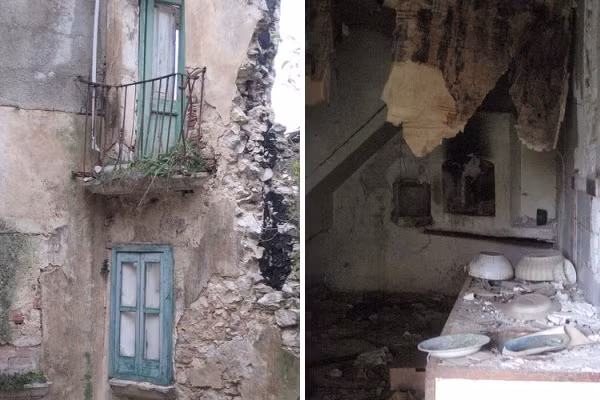 Vì vậy, Romagnano al Monte dần trở thành một "thị trấn ma" không còn một bóng người nào.