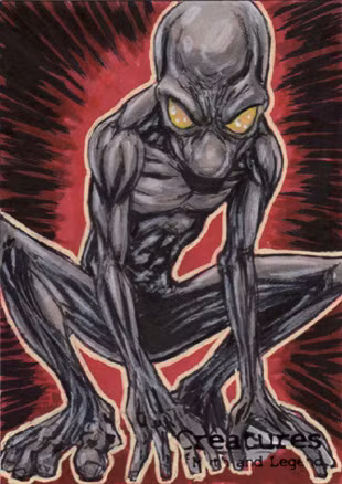 Kỳ quái hơn, sinh vật này không có mũi, miệng và tai. Quỷ Dover phát ra âm thanh rất chói tai và ghê rợn.