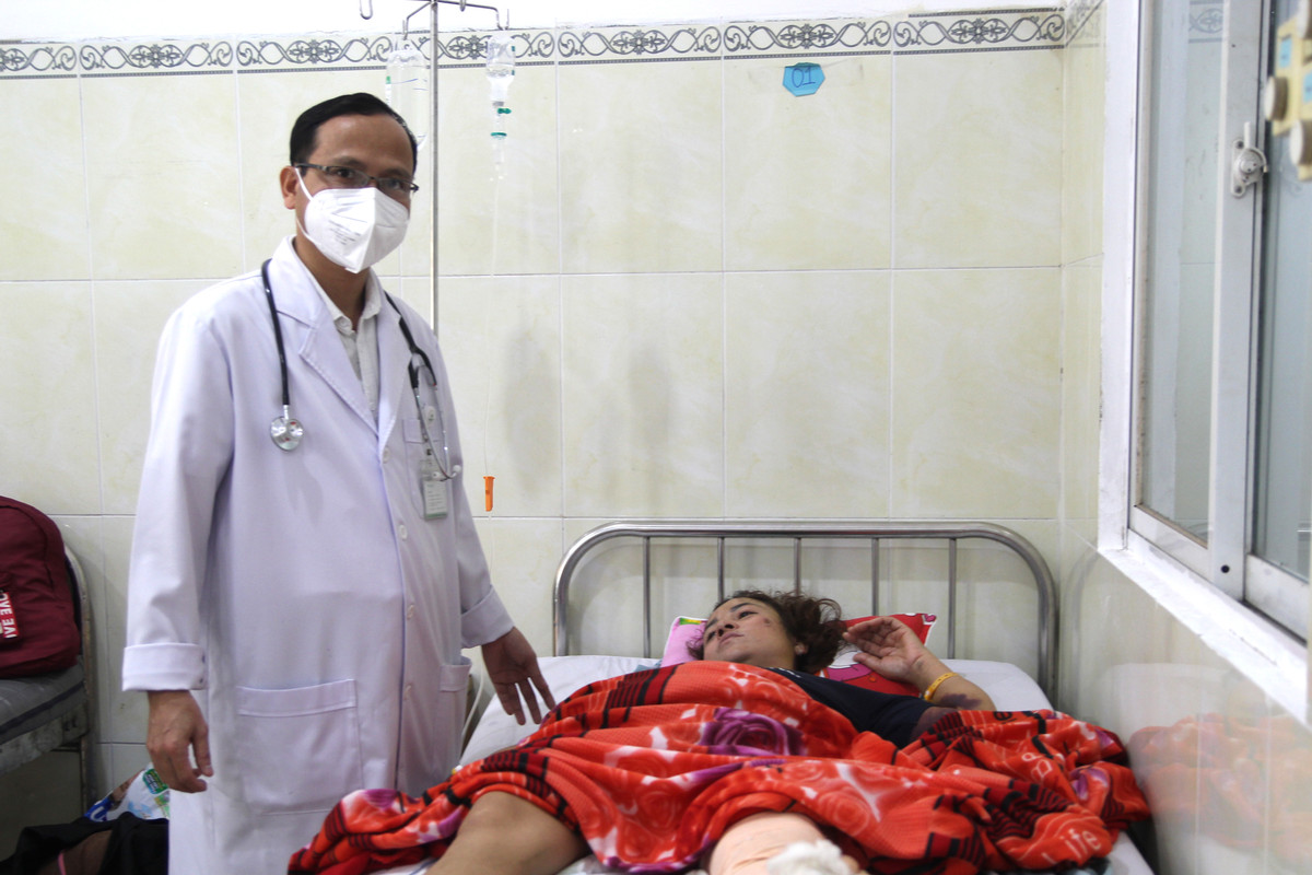 Bình Dương: Cứu bệnh nhân vỡ gan do tai nạn giao thông Binh Duong: Cuu benh nhan vo gan do tai nan giao thong