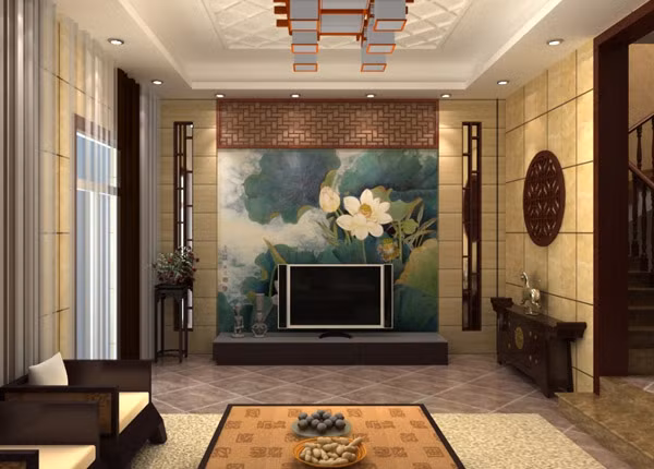 Trường hợp không có được ánh sáng mặt trời thì sử dụng ánh sáng dịu của đèn để có thể nâng cao tài vận cho gia chủ. Ảnh minh họa.