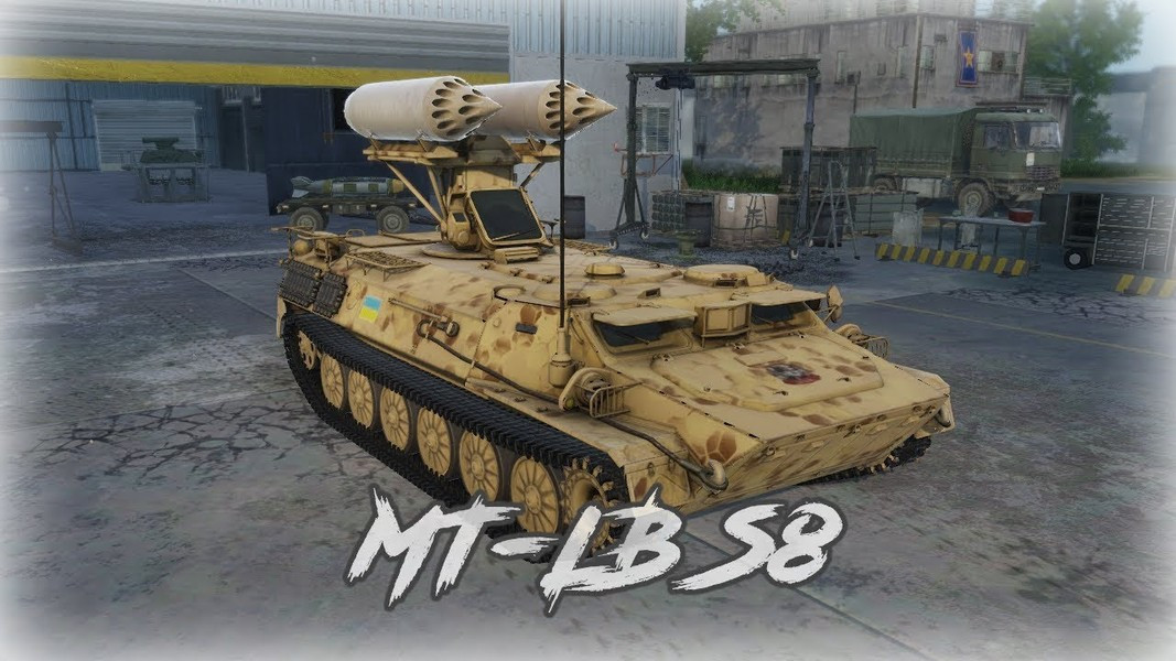 Trong khi đó ở phía Ukraine, lực lượng vũ trang nước này cũng có một vũ khí tương tự, nhưng thay vì ống phóng UB-32-57 với rocket S-5 thì họ lại ưa chuộng cụm ống phóng B-8M1, mang 20 đạn rocket S-8 cỡ 82 mm mạnh mẽ hơn khá nhiều.