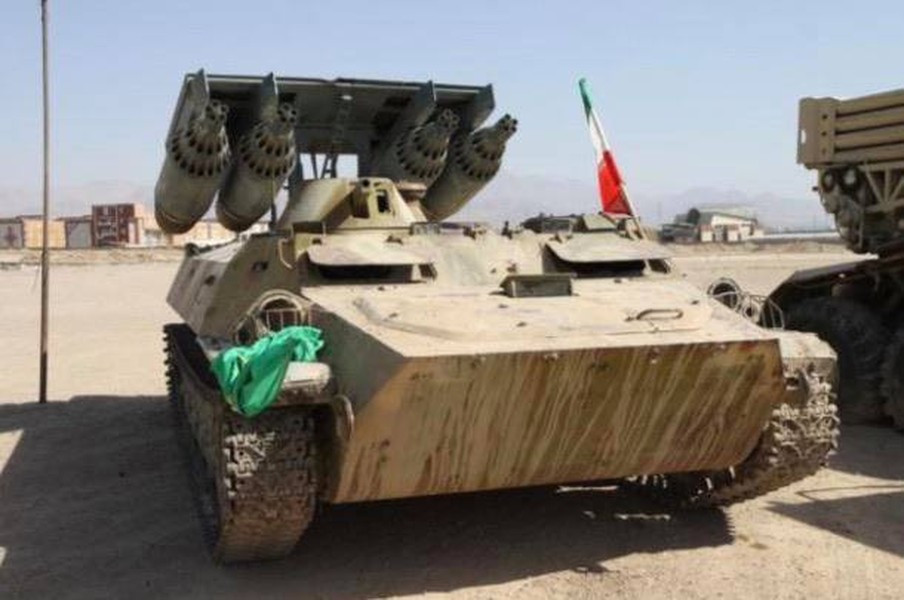 Khi đó đã có ý tưởng sử dụng rộng rãi rocket hàng không S-5 trang bị cho máy bay để lắp đặt trên các phương tiện mặt đất, ngoài thiết giáp MT-LB thì khung gầm xe tải Ural-4320, xe bọc thép trinh sát BRDM-2 và xe tăng T-62 cũng được trưng dụng.