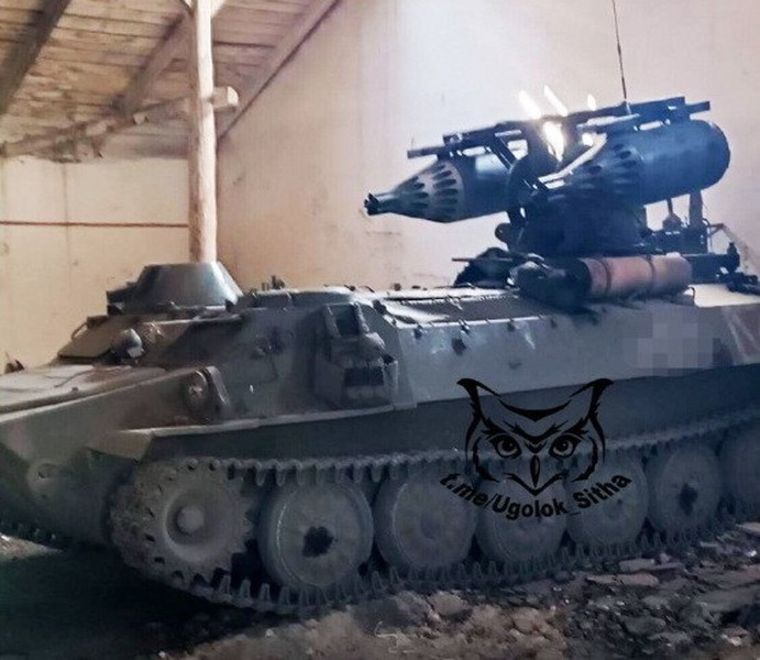 Các phương tiện truyền thông Nga gần đây liên tục đăng tải hình ảnh xe thiết giáp MT-LB mang theo các ống phóng rocket hàng không UB-32-57, cơ số có thể 2 - 4 cụm, tức là sẽ mang theo 64 - 128 đạn rocket loại S-5.