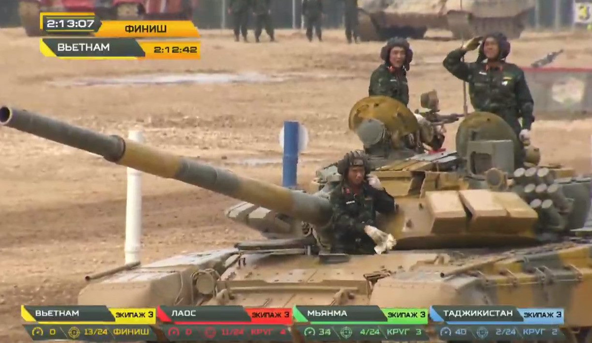 Chung ket Tank Biathlon 2020: Doi tuyen Xe tang Viet Nam ve nhat, chac chan vo dich!