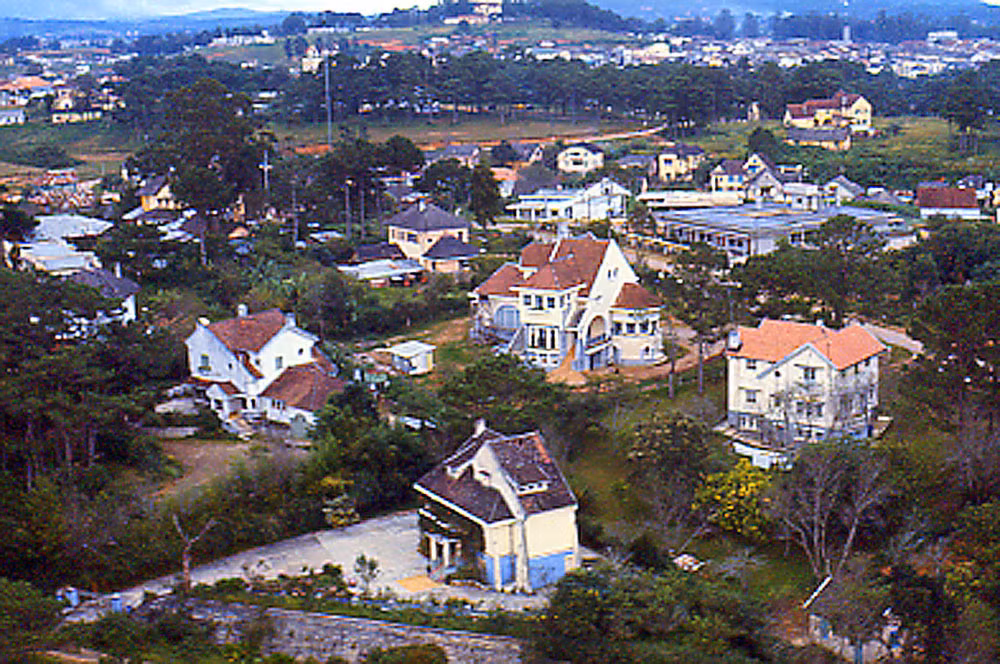 Các biệt thự cổ ở Đà Lạt.