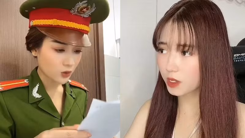 Hoa khoi mac do cong an da go clip noi nhang cuoi tren TikTok