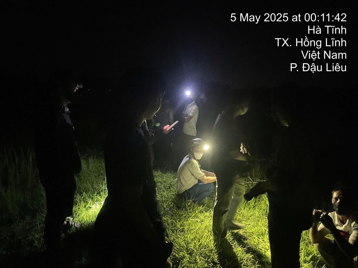 Tim thay thi the be 8 tuoi sau 2 ngay mat tich o Ha Tinh