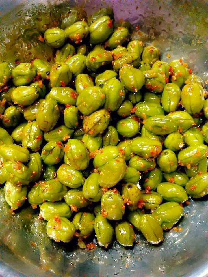 Cóc non dầm chua ngọt.