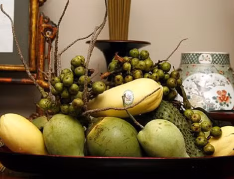 Sau đây, là một số gợi ý bài thuốc chữa bệnh sử dụng mâm ngũ quả Tết cho bạn.