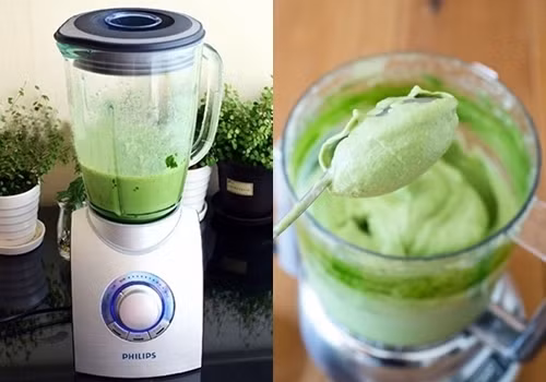 Bước 2: Cắt chuối xanh đã gọt vỏ ngâm muối rồi cho vào nồi áp suất vặn kín an và đun trong 10 phút và tắt bếp để chuối không bị nát.