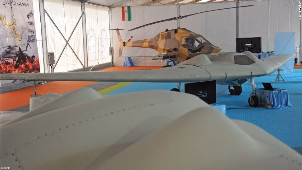 Thậm chí, Iran còn nâng cấp và chế tạo ra các phiên bản RQ-170 hiện đại hơn cả phiên bản gốc của Mỹ. Nguồn ảnh: CNN.