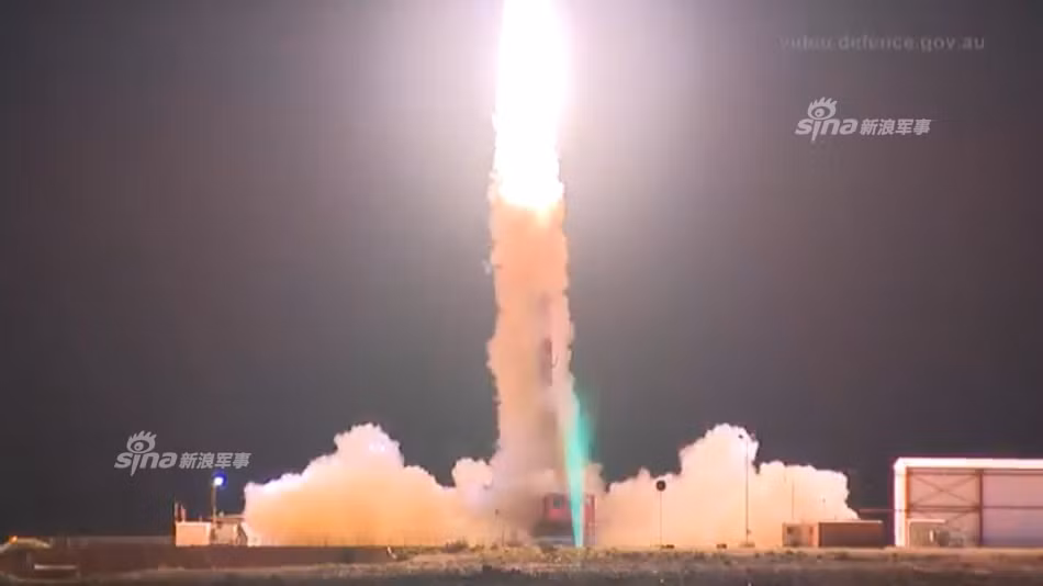 Cuộc phóng thử trên cũng diễn ra thành công tốt đẹp, khi nguyên mẫu tên lửa Hyshot 5 có thể đạt tới vận tốc Mach 8 (nhanh gấp 8 lần vận tốc âm thanh) tương đương gần 9.800km/h sau khi đạt độ cao yêu cầu. Nguồn ảnh: Sina.