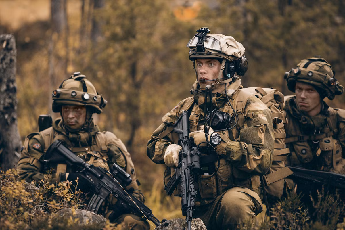 Một toán biệt kích Nauy tham gia diễn tập. Nguồn ảnh: Chosul.