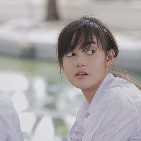 Chiếc mũi cao và gương mặt lại Tây rất ăn hình là điểm thu hút đầu tiên để nhà quảng cáo lựa chọn cô làm đại sứ thương hiệu.