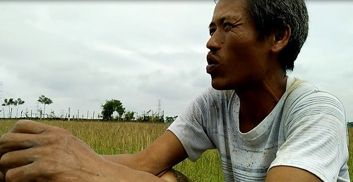 Ông Nguyễn Văn Sơn vẫn chưa hết bàng hoàng sau vụ việc xảy ra.