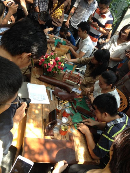 Thich thu che tac do da cua gioi tre Ha Noi