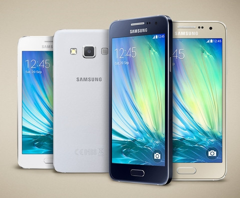 9. Samsung Galaxy A3: Galaxy A3 có thiết kế bằng kim loại nguyên khối, màn hình 4.5 inch, hỗ trợ hai SIM, trang bị camera trước đến 5MP. Máy được trang bị bộ vi xử lý Qualcomm Snapdragon 410 4 nhân với tốc độ 1.2GHz, hỗ trợ RAM 1GB và bộ nhớ trong đến 16GB và có khe cắm thẻ nhớ. Giá tham khảo: 5,9 triệu đồng.