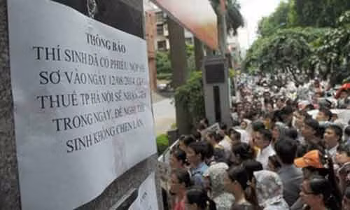 Nguoi ngoai tinh co bang tien si duoc thi cong chuc HN