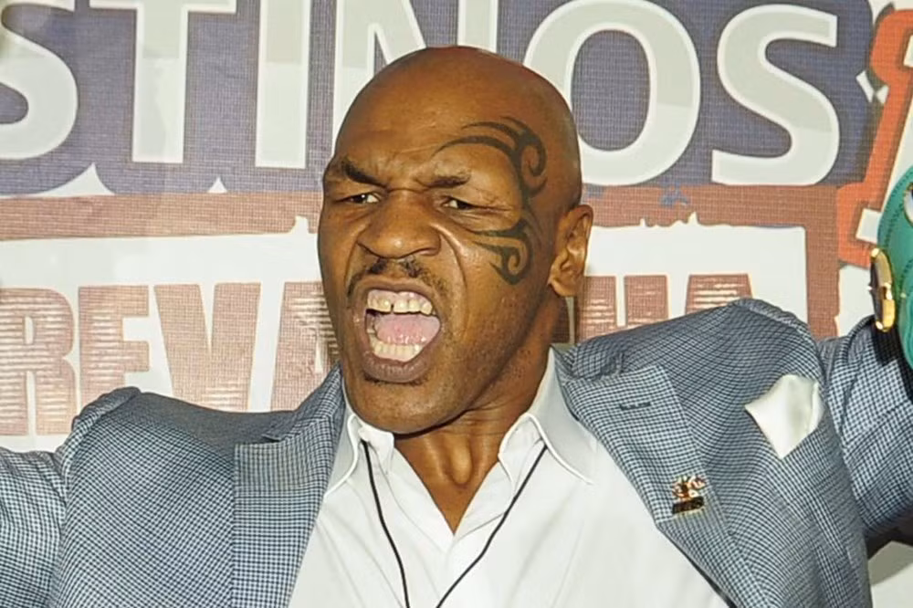 Vua đấm bốc Mike Tyson. (Nguồn: Rex)