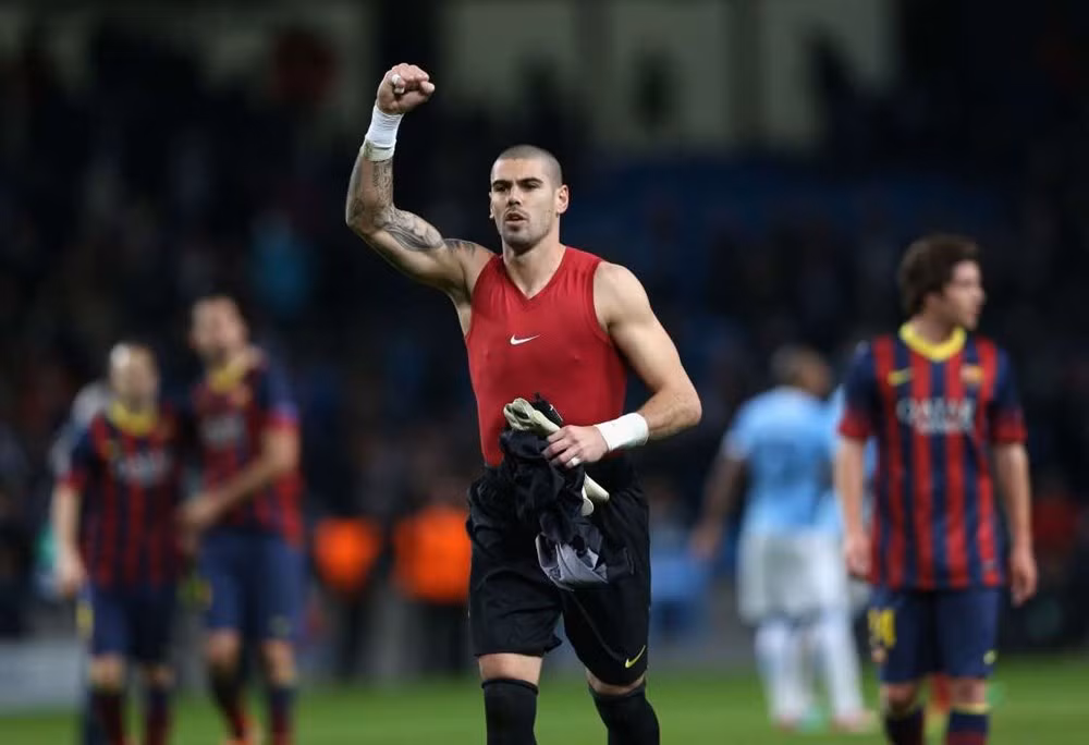 Victor Valdes. (Nguồn: Getty Images)