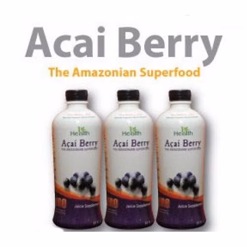 Nước ép trái cây từ acai.