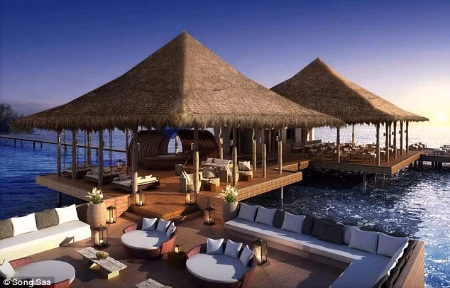 Khu nghỉ mát này gồm có 27 biệt thự tuyệt đẹp, mỗi biệt thự có bể bơi nhỏ và có một đến hai phòng ngủ.