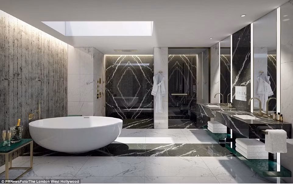 Đây được đánh giá là căn hộ thời trang nhất thế giới bởi nó do nhà thiết kế thời trang nổi tiếng nước Anh Vivienne Westwood thiết kế. Dự kiến, căn hộ bắt đầu mở cửa từ ngày 18/5 tới.