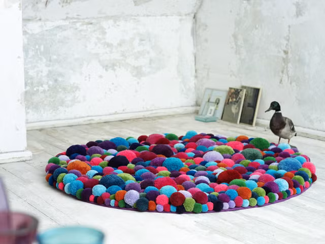 Một kiểu thảm êm ái, ấm áp cho những ngày đông lạnh.