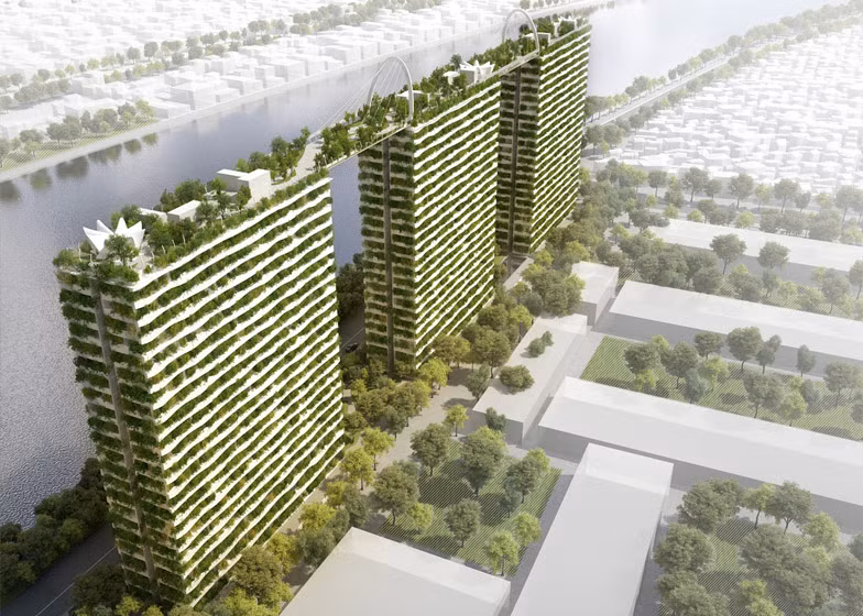 Chung cu xanh cua KTS Vo Trong Nghia hut hon bao Anh