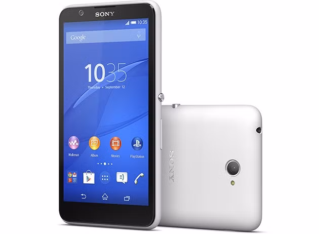 Sony Xperia E4, giá 3,3 triệu đồng: Thiết bị này trang bị màn hình 5 inch chất lượng HD, kiểu dáng thời trang. Xperia E4 còn được trang bị 2 SIM, RAM 1GB, dùng hệ điều hành Android 5.0, camera 5 MP.