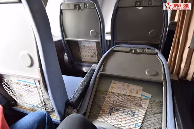 Ghế ngồi có thể gập về phía trước giống kiểu ghề ngồi trên ô tô.