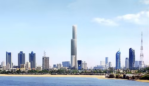 World One, Mumbai, Ấn Độ. Với chiều cao 442m, tòa nhà World One của tập đoàn Lodha là công trình cao nhất đang được xây dựng tại Ấn Độ. Cao ốc này sẽ có 117 tầng và dự kiến là tháp chung cư cao nhất thế giới khi hoàn thành trong năm nay.