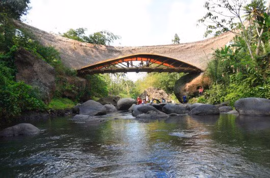 Thêm một cây cầu bằng tre đặc biệt của Elora Hardy và nhóm cộng sự đã xây dựng ở đảo Bali.