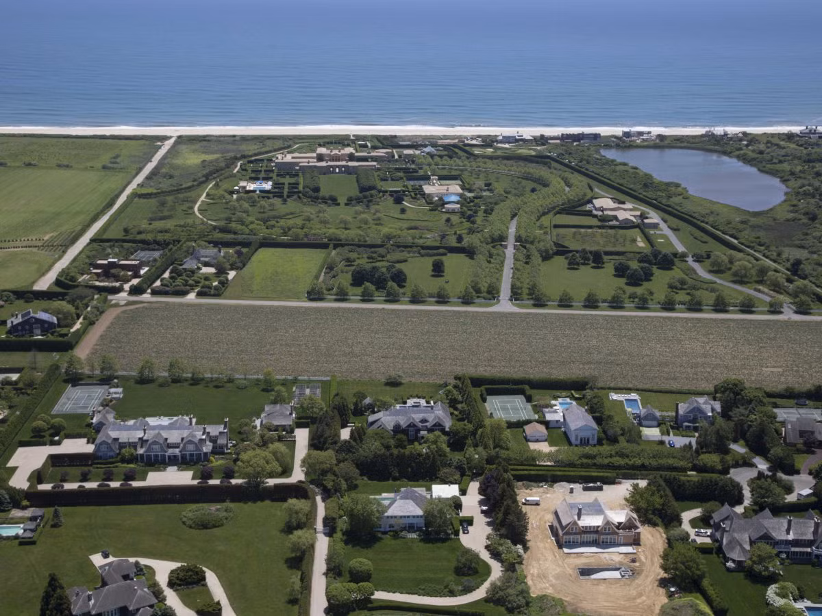Khu nhà giàu Sagaponack có view nhìn ra biển tuyệt đẹp.