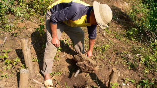 Mỏ đất hiếm Đông Pao có tổng diện tích hơn 11km2, trữ lượng trên 5 triệu tấn ôxít và thân quặng quý hiếm là F3 và F7.